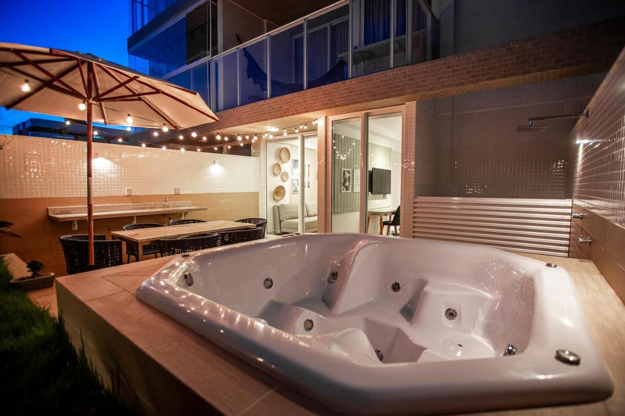 Apartamento Com Jacuzzi Na Beira Mar De Joao Pessoa No Branco Haus Exterior foto