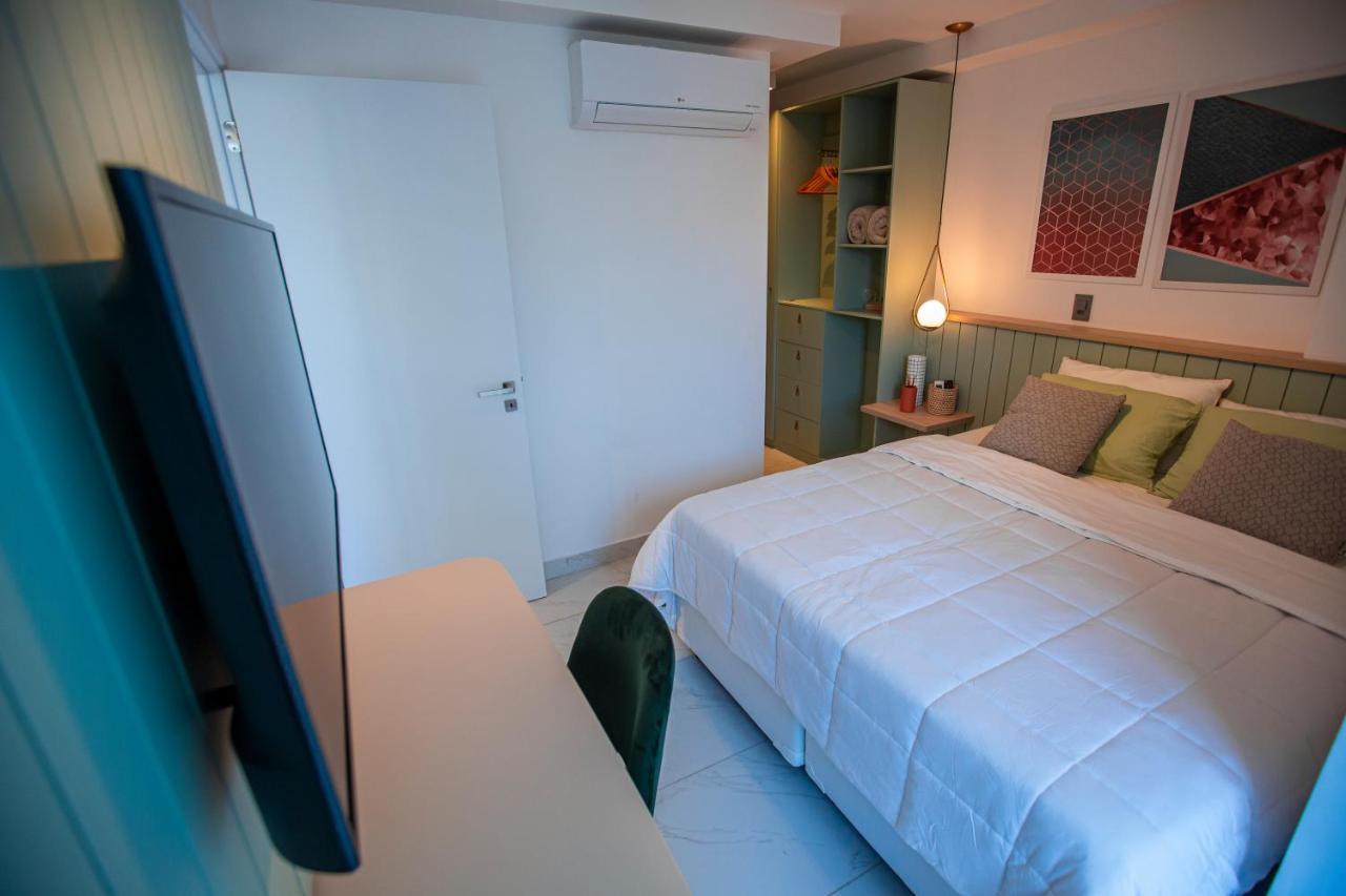 Apartamento Com Jacuzzi Na Beira Mar De Joao Pessoa No Branco Haus Exterior foto