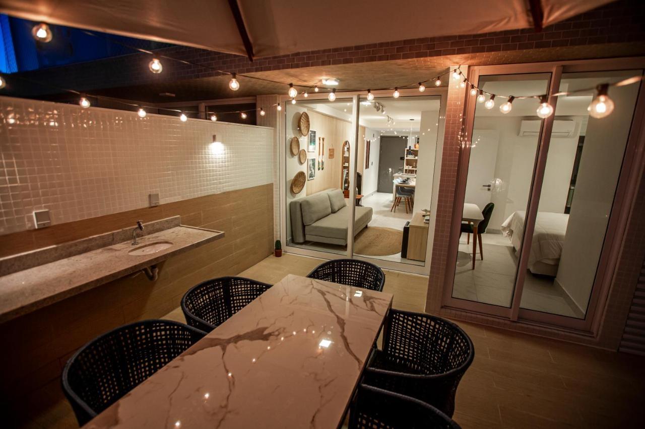 Apartamento Com Jacuzzi Na Beira Mar De Joao Pessoa No Branco Haus Exterior foto