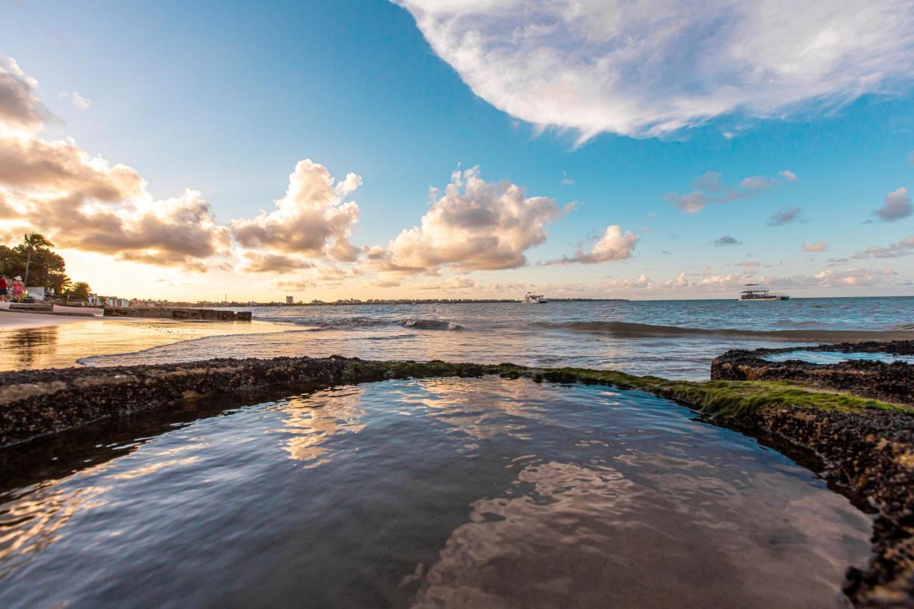 Apartamento Com Jacuzzi Na Beira Mar De Joao Pessoa No Branco Haus Exterior foto
