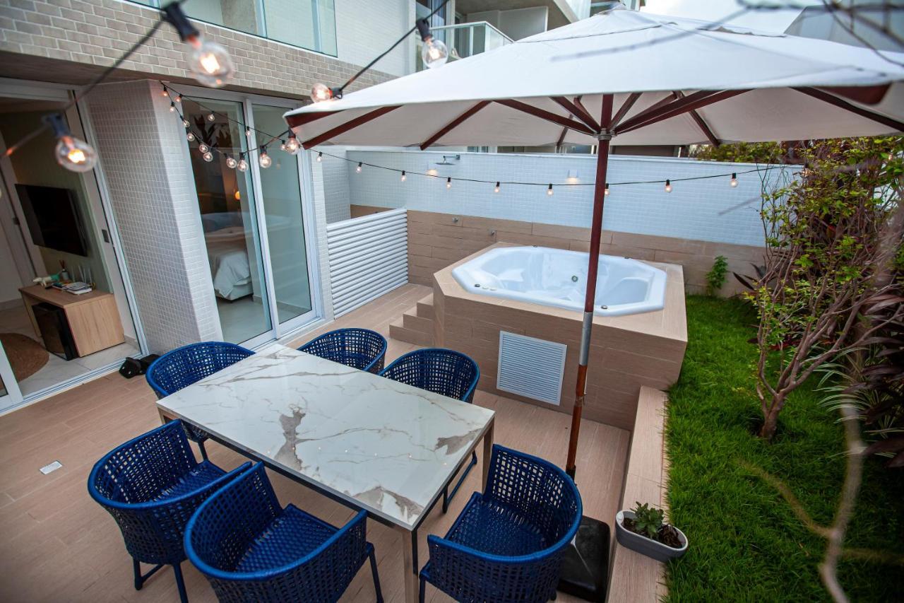 Apartamento Com Jacuzzi Na Beira Mar De Joao Pessoa No Branco Haus Exterior foto