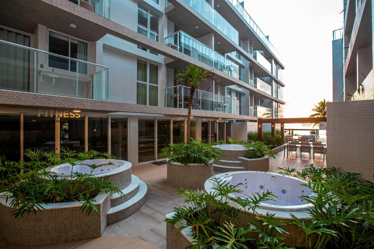 Apartamento Com Jacuzzi Na Beira Mar De Joao Pessoa No Branco Haus Exterior foto