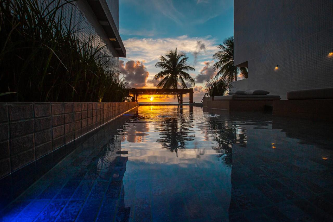 Apartamento Com Jacuzzi Na Beira Mar De Joao Pessoa No Branco Haus Exterior foto